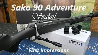 Sako 90 Adventure, First Impressions, is this the purest working tool for a  hunter?