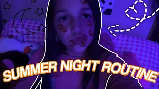 12AM SUMMER NIGHT ROUTINE *realistic* 🌙✨