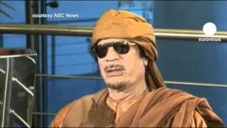 My people love me: Libya's Gaddafi