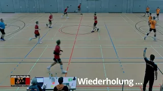 Handballregeln: Ausführung eines Anwurfs (nochmal ;-)