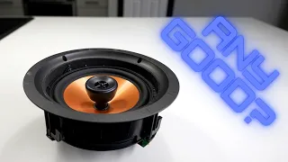 Klipsch Ceiling Speaker Install and Review | CDT-5800-C II