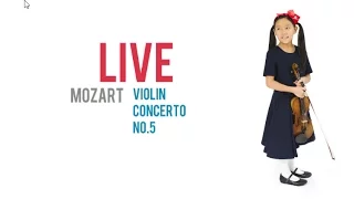 Mozart Violin Concerto No. 5 in A major | Leia Zhu (10)