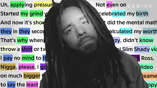 J. Cole's Verse On "applying pressure" | Check The Rhyme