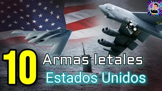 Las 10 ARMAS más letales que tiene ESTADOS UNIDOS 🇬🇹🇺🇲