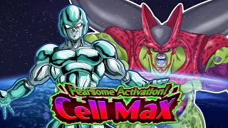 AGL METAL COOLER EZA VS FEARSOME ACTIVATION! CELL MAX EVENT: DBZ DOKKAN BATTLE