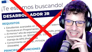 Ofertas de trabajo para desarrollador Junior | Midu Reacts