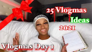 25 Vlogmas Video Ideas 2021 (Vlogmas Day 1)#videoideas #vlogmas