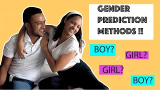 GENDER PREDICTION METHODS : BOY or GIRL?