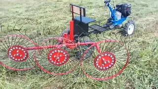 Неудачный опыт. Сеноворошилка трехколесная ВМ-3.