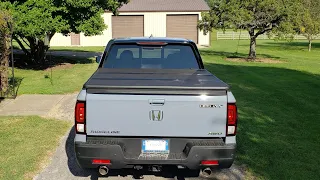 2022 Ridgeline OEM tonneau cover installation