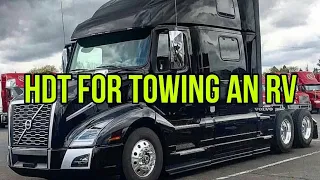 Using a SEMI TRUCK (HDT) For Towing an RV.  Pros and Cons!
