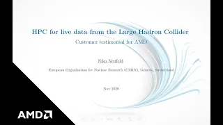 HPC for Live Data From The Large Hadron Collider