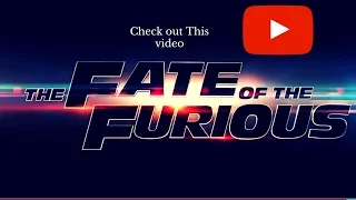 The Fate of the Furious trailer