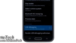 Galaxy S5 : How to Enable Developer Options & USB Debugging on KitKat