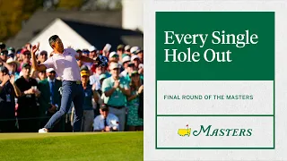 Every Hole Out During The Final Round | The Masters