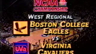 Virginia vs Boston College March 24, 1983