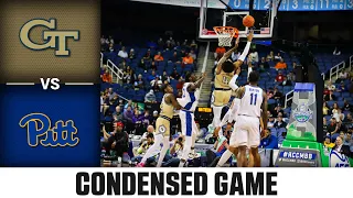 Georgia Tech vs. Pitt Condensed Game | 2023 New York Life ACC Men’s Basketball Tournament