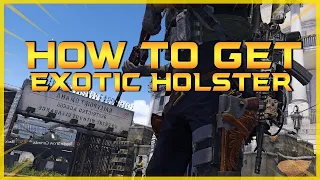 The Division 2 | How to get EXOTIC Holster - Dodge City Gunslingers
