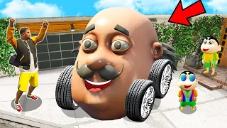 GTA 5 : SHINCHAN AND FRANKLIN COLLECTING "MOTU PATLU" SECRET SUPERCARS IN GTA 5" (GTA 5 Mods)