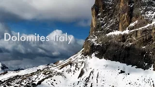 The Dolomites by Drone. South Tyrol, Italy