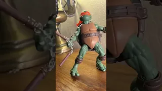 Michelangelo, master of the nunchucks. #stopmotionanimation #tmnt #nunchucks #ninjaturtles