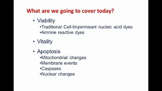 An introduction to flow cytometric analysis, Part 2:  Cell viability and apoptosis analysis