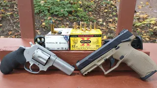 .22 LR VS .38 Special - Cheap Ammo Test