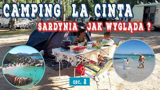 Sardynia czas start! Camping La Cinta San Teodoro - parcele, toalety, przecudna plaża od A do Z