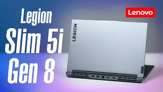 Trên tay Lenovo Legion Slim 5i Gen 8: màn hình 165Hz VRR, RTX 4060, có khe thẻ SD