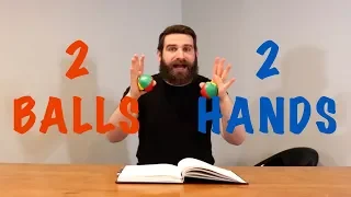 JUGGLING 2 BALLS WITH 2 HANDS - Important Skill