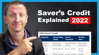 Saver's Credit Explained 2022 | Retirement Savings Contributions Credit