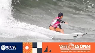 Defay vs. Moore vs. Lima - Round One, Heat 1 - Vans US Open 2017 (W)