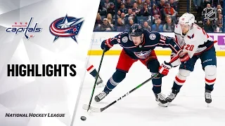 NHL Highlights | Capitals @ Blue Jackets 12/16/19