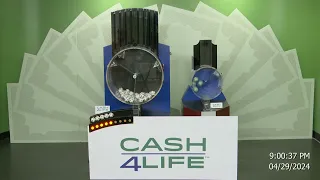 Cash4Life Drawing 04-29-2024