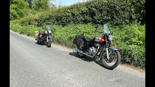 Royal Enfield Classic 350 Exploring the Yorkshire Wolds Part Two 8th May 2024