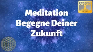 Begegne deiner Zukunft - Antworten auf ungelöste Fragen - geführte Meditation 528 + 432 Hz Solfeggio