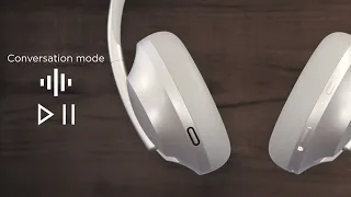 Bose Noise Cancelling Headphones 700 UC: Touch and button controls explained