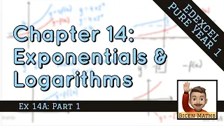 Exponentials & Logarithms 1 • What are exponential functions? • P1 Ex14A • 🤖