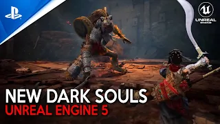 DABA LAND OF WATER SCAR First Gameplay Demo in PS5 | New Dark Souls in UNREAL ENGINE 5 HD 4K 2023