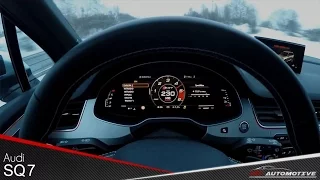 Audi SQ7 4.0 biTDI POV Drift + Acceleration 0 - 230 km/h