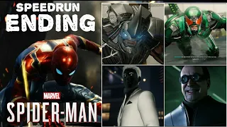 Marvel's Spider-Man SPEEDRUN Gameplay Walkthrough No Commentary (FULL GAME)| Amazing Difficulty #End