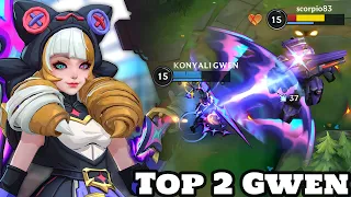 Wild Rift Gwen - Top 2 Gwen Soul Fighter Skin Gameplay Rank Challenger