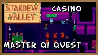 THE MYSTERIOUS QI - CASINO QUEST | Stardew Valley [ENGLISH]