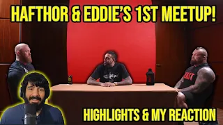 Hafthor And Eddie's 1st Meetup Since Incident! - Highlights & My Reaction