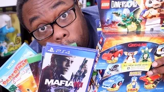 BLACK FRIDAY VIDEO GAMES HAUL 2016 - Nintendo, PS4, Xbox