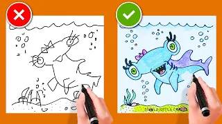 How To Draw a Hammerhead Shark Step By Step DIY Tutorial