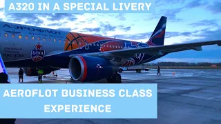 Aeroflot Business Class Experience | Airbus A320 | Moscow (SVO) - Perm