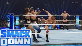 Austin Theory & Grayson Waller vs. Brawling Brutes Tag Team Match SmackDown 22/9/2023 (WWE 2K23)