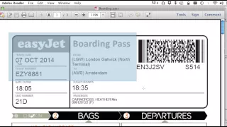 How To Print Your Boarding Pass With No Ads To Save Printer Ink