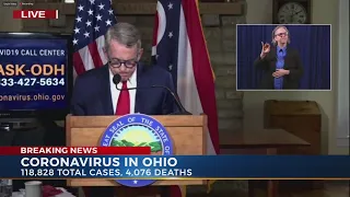 State of Ohio Governor DeWine coronavirus full press conference 8/27/2020.